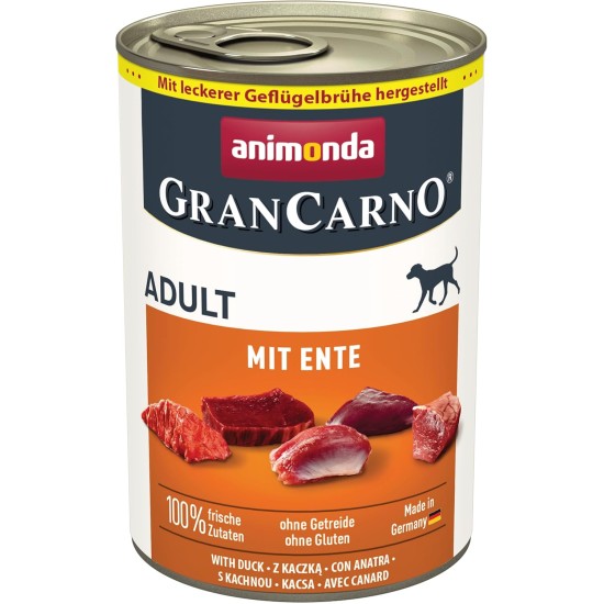 animonda GranCarno Adult Dog Food, Wet Dog Food for Adult Dogs, Beef & Lamb, 6 x 800 g animonda GranCarno Adult Dog Food, Wet Dog Food for Adult Dogs, Beef & Lamb, 6 x 800 g