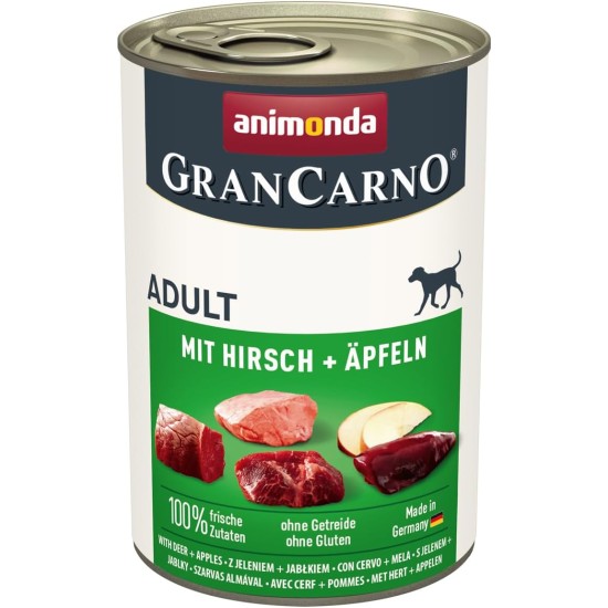 animonda GranCarno Adult Dog Food, Wet Dog Food for Adult Dogs, Beef & Lamb, 6 x 800 g animonda GranCarno Adult Dog Food, Wet Dog Food for Adult Dogs, Beef & Lamb, 6 x 800 g