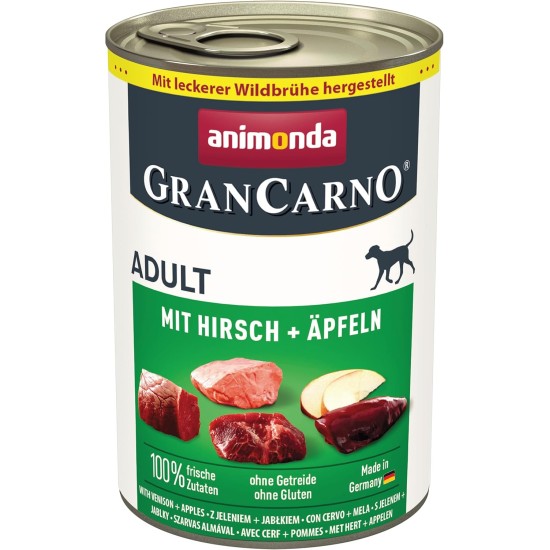 animonda GranCarno Adult Dog Food, Wet Dog Food for Adult Dogs, Beef & Lamb, 6 x 800 g animonda GranCarno Adult Dog Food, Wet Dog Food for Adult Dogs, Beef & Lamb, 6 x 800 g