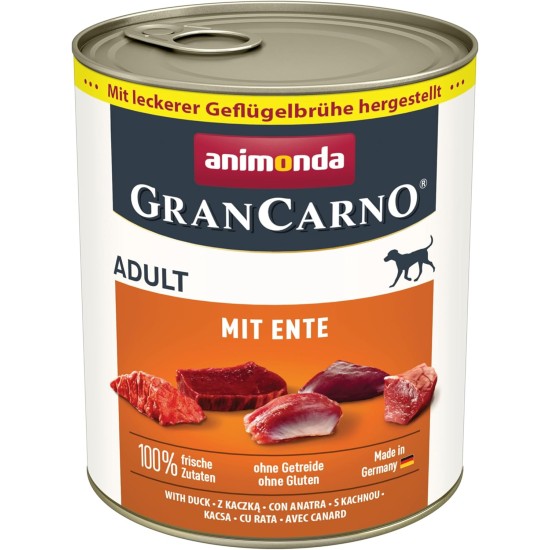animonda GranCarno Adult Dog Food, Wet Dog Food for Adult Dogs, Beef & Lamb, 6 x 800 g animonda GranCarno Adult Dog Food, Wet Dog Food for Adult Dogs, Beef & Lamb, 6 x 800 g