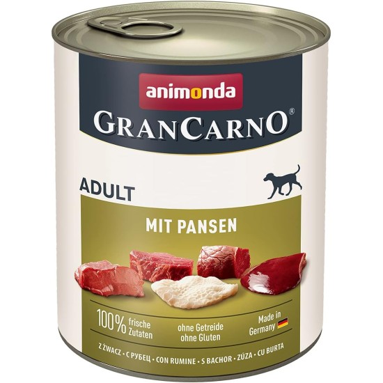 animonda GranCarno Adult Dog Food, Wet Dog Food for Adult Dogs, Beef & Lamb, 6 x 800 g animonda GranCarno Adult Dog Food, Wet Dog Food for Adult Dogs, Beef & Lamb, 6 x 800 g