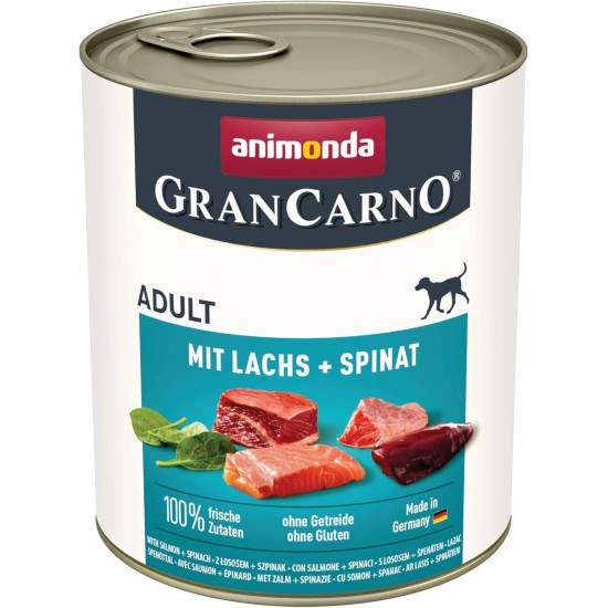 animonda GranCarno Adult Dog Food, Wet Dog Food for Adult Dogs, Beef & Lamb, 6 x 800 g animonda GranCarno Adult Dog Food, Wet Dog Food for Adult Dogs, Beef & Lamb, 6 x 800 g