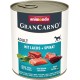 animonda GranCarno Adult Dog Food, Wet Dog Food for Adult Dogs, Beef & Lamb, 6 x 800 g animonda GranCarno Adult Dog Food, Wet Dog Food for Adult Dogs, Beef & Lamb, 6 x 800 g