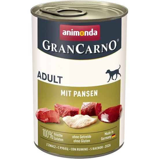 animonda GranCarno Adult Dog Food, Wet Dog Food for Adult Dogs, Beef & Lamb, 6 x 800 g animonda GranCarno Adult Dog Food, Wet Dog Food for Adult Dogs, Beef & Lamb, 6 x 800 g