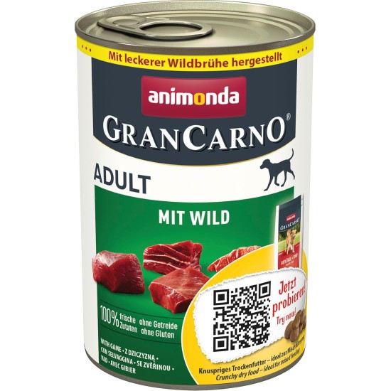 animonda GranCarno Adult Dog Food, Wet Dog Food for Adult Dogs, Beef & Lamb, 6 x 800 g animonda GranCarno Adult Dog Food, Wet Dog Food for Adult Dogs, Beef & Lamb, 6 x 800 g