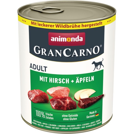 animonda GranCarno Adult Dog Food, Wet Dog Food for Adult Dogs, Beef & Lamb, 6 x 800 g animonda GranCarno Adult Dog Food, Wet Dog Food for Adult Dogs, Beef & Lamb, 6 x 800 g