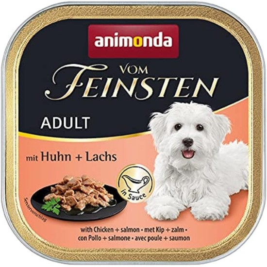 animonda Vom Feinsten Adult Dog Food, Wet Food for Adult Dogs, Gourmet Variety, 22 x 150 g animonda Vom Feinsten Adult Dog Food, Wet Food for Adult Dogs, Gourmet Variety, 22 x 150 g