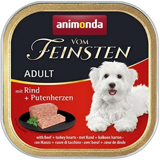 animonda Vom Feinsten Adult Dog Food, Wet Food for Adult Dogs, Gourmet Variety, 22 x 150 g animonda Vom Feinsten Adult Dog Food, Wet Food for Adult Dogs, Gourmet Variety, 22 x 150 g