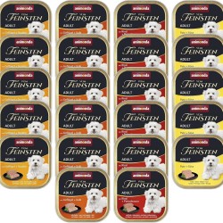 animonda Vom Feinsten Adult Dog Food, Wet Food for Adult Dogs, Gourmet Variety, 22 x 150 g animonda Vom Feinsten Adult Dog Food, Wet Food for Adult Dogs, Gourmet Variety, 22 x 150 g