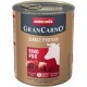 animonda Vom Feinsten Gran Carno Adult Superfoods Dog Food, Wet Food for Adult Dogs, Pure Beef, 6 x 800 g animonda Vom Feinsten Gran Carno Adult Superfoods Dog Food, Wet Food for Adult Dogs, Pure Beef, 6 x 800 g