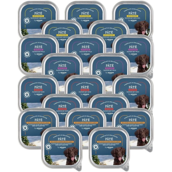 by Amazon Dog Food Pate with Poultry 300g Pack of 10 (previously Lifelong!) by Amazon Dog Food Pate with Poultry 300g Pack of 10 (previously Lifelong!)