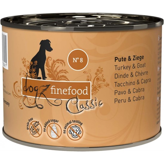 dogz finefood Wet Dog Food - N° 2 Beef - Delicatessen Wet Food for Dogs & Puppies - Grain-Free & Sugar-Free - High Meat Content, 12 x 100 g Bags dogz finefood Wet Dog Food - N° 2 Beef - Delicatessen Wet Food for Dogs & Puppies - Grain-Free & Sugar-Free - High Meat Content, 12 x 100 g Bags