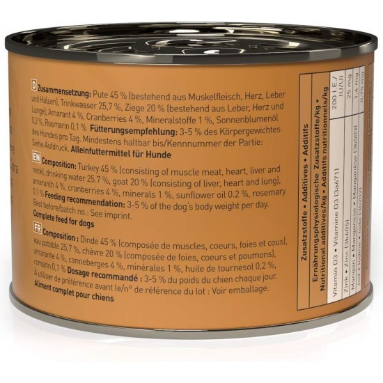 dogz finefood Wet Dog Food - N° 2 Beef - Delicatessen Wet Food for Dogs & Puppies - Grain-Free & Sugar-Free - High Meat Content, 12 x 100 g Bags dogz finefood Wet Dog Food - N° 2 Beef - Delicatessen Wet Food for Dogs & Puppies - Grain-Free & Sugar-Free - High Meat Content, 12 x 100 g Bags