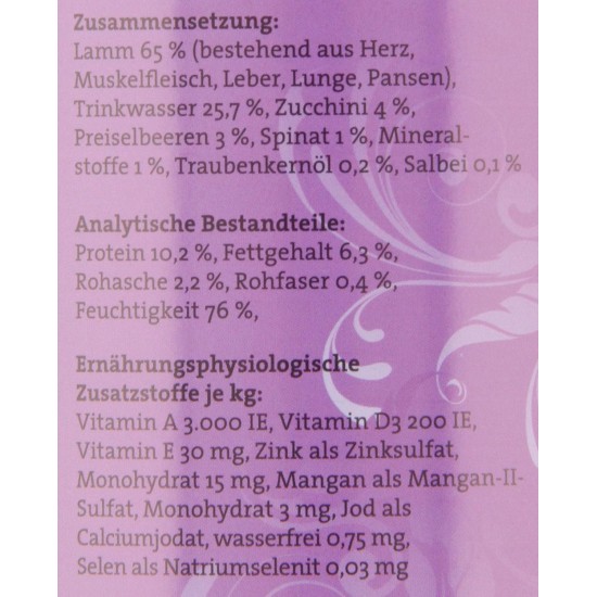 dogz finefood Wet Dog Food - N° 2 Beef - Delicatessen Wet Food for Dogs & Puppies - Grain-Free & Sugar-Free - High Meat Content, 12 x 100 g Bags dogz finefood Wet Dog Food - N° 2 Beef - Delicatessen Wet Food for Dogs & Puppies - Grain-Free & Sugar-Free - High Meat Content, 12 x 100 g Bags