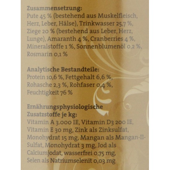 dogz finefood Wet Dog Food - N° 2 Beef - Delicatessen Wet Food for Dogs & Puppies - Grain-Free & Sugar-Free - High Meat Content, 12 x 100 g Bags dogz finefood Wet Dog Food - N° 2 Beef - Delicatessen Wet Food for Dogs & Puppies - Grain-Free & Sugar-Free - High Meat Content, 12 x 100 g Bags