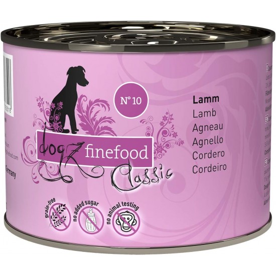 dogz finefood Wet Dog Food - N° 2 Beef - Delicatessen Wet Food for Dogs & Puppies - Grain-Free & Sugar-Free - High Meat Content, 12 x 100 g Bags dogz finefood Wet Dog Food - N° 2 Beef - Delicatessen Wet Food for Dogs & Puppies - Grain-Free & Sugar-Free - High Meat Content, 12 x 100 g Bags