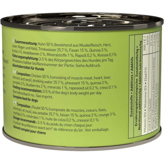dogz finefood Wet Dog Food - N° 2 Beef - Delicatessen Wet Food for Dogs & Puppies - Grain-Free & Sugar-Free - High Meat Content, 12 x 100 g Bags dogz finefood Wet Dog Food - N° 2 Beef - Delicatessen Wet Food for Dogs & Puppies - Grain-Free & Sugar-Free - High Meat Content, 12 x 100 g Bags