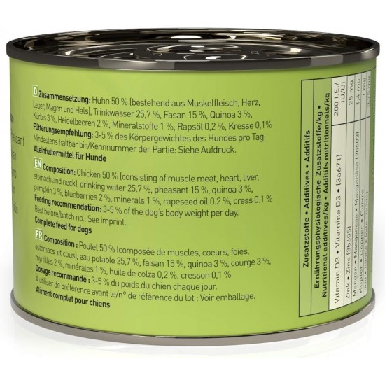 dogz finefood Wet Dog Food - N° 2 Beef - Delicatessen Wet Food for Dogs & Puppies - Grain-Free & Sugar-Free - High Meat Content, 12 x 100 g Bags dogz finefood Wet Dog Food - N° 2 Beef - Delicatessen Wet Food for Dogs & Puppies - Grain-Free & Sugar-Free - High Meat Content, 12 x 100 g Bags