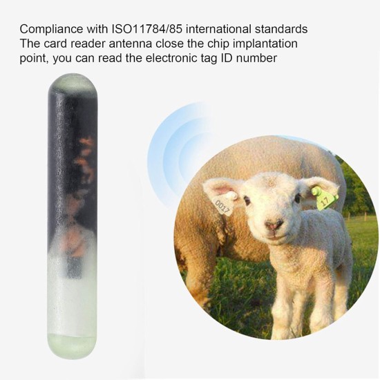 10pcs/set Antistatic Microchip Dog Chips 2.12mm Glass Pet Microchip Standard Antibacterial Animal Chip Implants Biological Electronic Marking for Identification Biomarkers 10pcs/set Antistatic Microchip Dog Chips 2.12mm Glass Pet Microchip Standard Antibacterial Animal Chip Implants Biological Electronic Marking for Identification Biomarkers