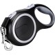 25ft Retractable Dog Leash, Heavy Duty, Great Lead for Dogs up to 110 Lbs, Non-Slip Rubberized Handle, One Handed Brake, Strong Nylon Strap, Tangle Free - — MK-DEF.