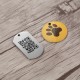 30 STK Edelstahl Anhänger Blanko Hundemarken, Metall Edelstahl Schlüsselanhänger Rohlinge, Leere Anhänger Beschriftbar Gravur für DIY Cat Dog Tags, + 30 Schlüsselringe (15 runde, 15 rechteckige) 30 STK Edelstahl Anhänger Blanko Hundemarken, Metall Edelstahl Schlüsselanhänger Rohlinge, Leere Anhänger Beschriftbar Gravur für DIY Cat Dog Tags, + 30 Schlüsselringe (15 runde, 15 rechteckige)