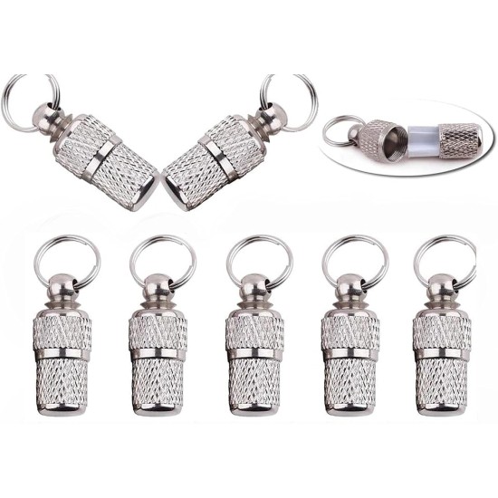 8 x Pet ID Tags Tube Sleeves Metal Dog Cat Address Name Tags Prevent Pet Loss 8 x Pet ID Tags Tube Sleeves Metal Dog Cat Address Name Tags Prevent Pet Loss