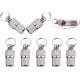 8 x Pet ID Tags Tube Sleeves Metal Dog Cat Address Name Tags Prevent Pet Loss 8 x Pet ID Tags Tube Sleeves Metal Dog Cat Address Name Tags Prevent Pet Loss