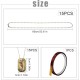 AIEX Pack of 15 Sublimation Blank Dog Tags, with 15 Ball Chains, 1 x Sublimation Band, Aluminium Dog Tags, Military for Stamping, Personalised DIY Dog Tag Necklaces (Total 31 Pieces)