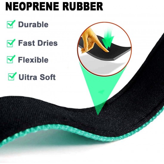 ATETEO Dog Collar, Reflective Adjustable Basic Dog Collar with Soft Neoprene Padding, Durable Nylon Pet Collars for Puppy Small Medium Large Dogs ATETEO Dog Collar, Reflective Adjustable Basic Dog Collar with Soft Neoprene Padding, Durable Nylon Pet Collars for Puppy Small Medium Large Dogs
