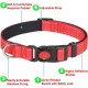 ATETEO Dog Collar, Reflective Adjustable Basic Dog Collar with Soft Neoprene Padding, Durable Nylon Pet Collars for Puppies Small Dogs ATETEO Dog Collar, Reflective Adjustable Basic Dog Collar with Soft Neoprene Padding, Durable Nylon Pet Collars for Puppies Small Dogs