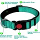 ATETEO Dog Collar, Reflective Adjustable Basic Dog Collar with Soft Neoprene Padding, Purple, Small, Medium, Large Dogs ATETEO Dog Collar, Reflective Adjustable Basic Dog Collar with Soft Neoprene Padding, Purple, Small, Medium, Large Dogs