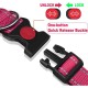 ATETEO Dog Collar, Reflective Adjustable Basic Dog Collar with Soft Neoprene Padding, Purple, Small, Medium, Large Dogs ATETEO Dog Collar, Reflective Adjustable Basic Dog Collar with Soft Neoprene Padding, Purple, Small, Medium, Large Dogs