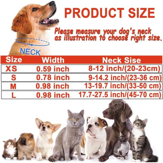 ATETEO Dog Collar, Reflective Adjustable Basic Dog Collar with Soft Neoprene Padding, Purple, Small, Medium, Large Dogs ATETEO Dog Collar, Reflective Adjustable Basic Dog Collar with Soft Neoprene Padding, Purple, Small, Medium, Large Dogs