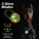 AUAUY Safety LED Flashing Light, 4 Modes Dog Light, IPX68 Waterproof Pet Lights, USB Rechargeable Dog Cat Light Pendant, Adjustable LED Light for Night Walks, Running, Camping AUAUY Safety LED Flashing Light, 4 Modes Dog Light, IPX68 Waterproof Pet Lights, USB Rechargeable Dog Cat Light Pendant, Adjustable LED Light for Night Walks, Running, Camping