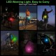 AUAUY Safety LED Flashing Light, 4 Modes Dog Light, IPX68 Waterproof Pet Lights, USB Rechargeable Dog Cat Light Pendant, Adjustable LED Light for Night Walks, Running, Camping AUAUY Safety LED Flashing Light, 4 Modes Dog Light, IPX68 Waterproof Pet Lights, USB Rechargeable Dog Cat Light Pendant, Adjustable LED Light for Night Walks, Running, Camping