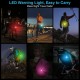 AUAUY Safety LED Flashing Light, 4 Modes Dog Light, IPX68 Waterproof Pet Lights, USB Rechargeable Dog Cat Light Pendant, Adjustable LED Light for Night Walks, Running, Camping AUAUY Safety LED Flashing Light, 4 Modes Dog Light, IPX68 Waterproof Pet Lights, USB Rechargeable Dog Cat Light Pendant, Adjustable LED Light for Night Walks, Running, Camping
