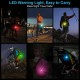 AUAUY Safety LED Flashing Light, 4 Modes Dog Light, IPX68 Waterproof Pet Lights, USB Rechargeable Dog Cat Light Pendant, Adjustable LED Light for Night Walks, Running, Camping AUAUY Safety LED Flashing Light, 4 Modes Dog Light, IPX68 Waterproof Pet Lights, USB Rechargeable Dog Cat Light Pendant, Adjustable LED Light for Night Walks, Running, Camping