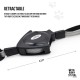 Adjustable Hands Dog Leash, Great Waist Leash for Running, Jogging And Training Servive Dog Made in USA by The Buddy System, Regular, Black Adjustable Hands Dog Leash, Great Waist Leash for Running, Jogging And Training Servive Dog Made in USA by The Buddy System, Regular, Black