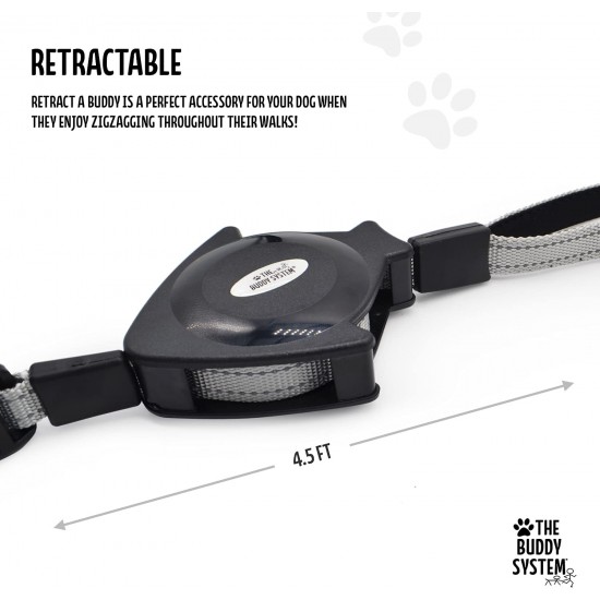 Adjustable Hands Dog Leash, Great Waist Leash for Running, Jogging And Training Servive Dog Made in USA by The Buddy System, Regular, Black Adjustable Hands Dog Leash, Great Waist Leash for Running, Jogging And Training Servive Dog Made in USA by The Buddy System, Regular, Black