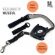 Adjustable Hands Dog Leash, Great Waist Leash for Running, Jogging And Training Servive Dog Made in USA by The Buddy System, Regular, Black Adjustable Hands Dog Leash, Great Waist Leash for Running, Jogging And Training Servive Dog Made in USA by The Buddy System, Regular, Black