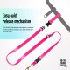 Adjustable Hands Dog Leash, Great Waist Leash for Running, Jogging And Training Servive Dog Made in USA by The Buddy System, Regular, Black Adjustable Hands Dog Leash, Great Waist Leash for Running, Jogging And Training Servive Dog Made in USA by The Buddy System, Regular, Black