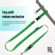 Adjustable Hands Dog Leash, Great Waist Leash for Running, Jogging And Training Servive Dog Made in USA by The Buddy System, Regular, Black Adjustable Hands Dog Leash, Great Waist Leash for Running, Jogging And Training Servive Dog Made in USA by The Buddy System, Regular, Black