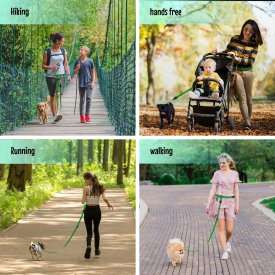 Adjustable Hands Dog Leash, Great Waist Leash for Running, Jogging And Training Servive Dog Made in USA by The Buddy System, Regular, Black Adjustable Hands Dog Leash, Great Waist Leash for Running, Jogging And Training Servive Dog Made in USA by The Buddy System, Regular, Black