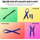 Adjustable Hands Dog Leash, Great Waist Leash for Running, Jogging And Training Servive Dog Made in USA by The Buddy System, Regular, Black Adjustable Hands Dog Leash, Great Waist Leash for Running, Jogging And Training Servive Dog Made in USA by The Buddy System, Regular, Black