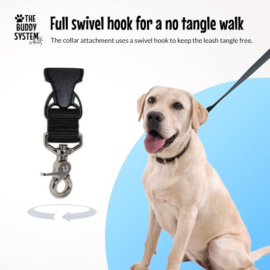 Adjustable Hands Dog Leash, Great Waist Leash for Running, Jogging And Training Servive Dog Made in USA by The Buddy System, Regular, Black Adjustable Hands Dog Leash, Great Waist Leash for Running, Jogging And Training Servive Dog Made in USA by The Buddy System, Regular, Black