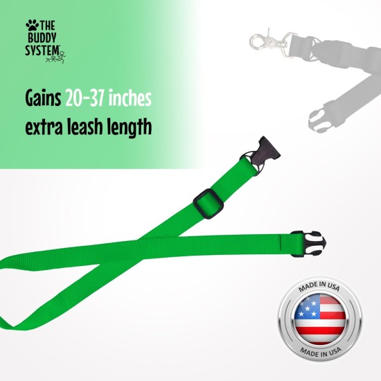 Adjustable Hands Dog Leash, Great Waist Leash for Running, Jogging And Training Servive Dog Made in USA by The Buddy System, Regular, Black Adjustable Hands Dog Leash, Great Waist Leash for Running, Jogging And Training Servive Dog Made in USA by The Buddy System, Regular, Black