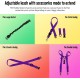 Adjustable Hands Dog Leash, Great Waist Leash for Running, Jogging And Training Servive Dog Made in USA by The Buddy System, Regular, Black Adjustable Hands Dog Leash, Great Waist Leash for Running, Jogging And Training Servive Dog Made in USA by The Buddy System, Regular, Black