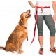 Adjustable Hands Dog Leash, Great Waist Leash for Running, Jogging And Training Servive Dog Made in USA by The Buddy System, Regular, Black Adjustable Hands Dog Leash, Great Waist Leash for Running, Jogging And Training Servive Dog Made in USA by The Buddy System, Regular, Black