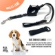 Adjustable Hands Dog Leash, Great Waist Leash for Running, Jogging And Training Servive Dog Made in USA by The Buddy System, Regular, Black Adjustable Hands Dog Leash, Great Waist Leash for Running, Jogging And Training Servive Dog Made in USA by The Buddy System, Regular, Black