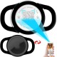 AirTag Dog Collar with QR Code Smart Pet ID Tag, Dual Loop Tracker Holder with Smart QR Code, Waterproof, Dustproof, Silent Airtag Holder, Small BlacK AirTag Dog Collar with QR Code Smart Pet ID Tag, Dual Loop Tracker Holder with Smart QR Code, Waterproof, Dustproof, Silent Airtag Holder, Small BlacK